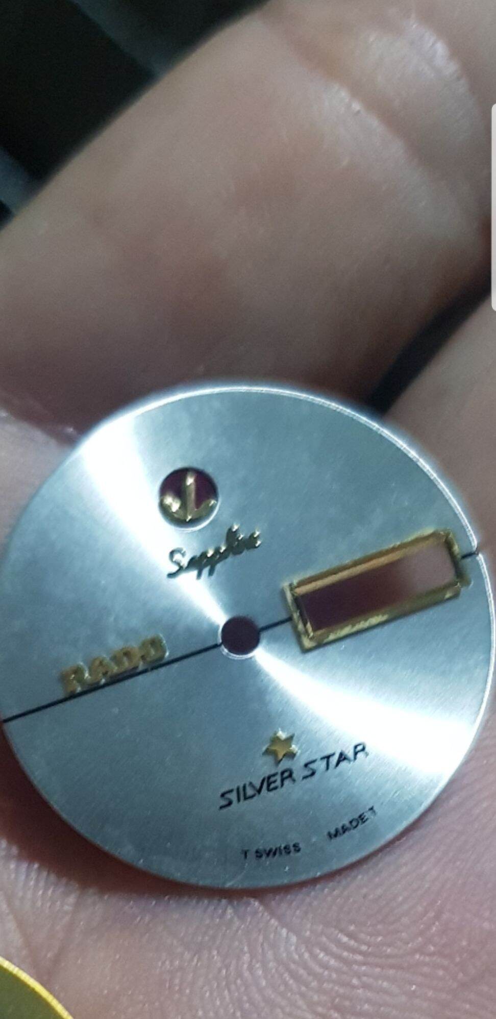 mặt số đồng hồ rado lắp máy Thụy vs Nhật
