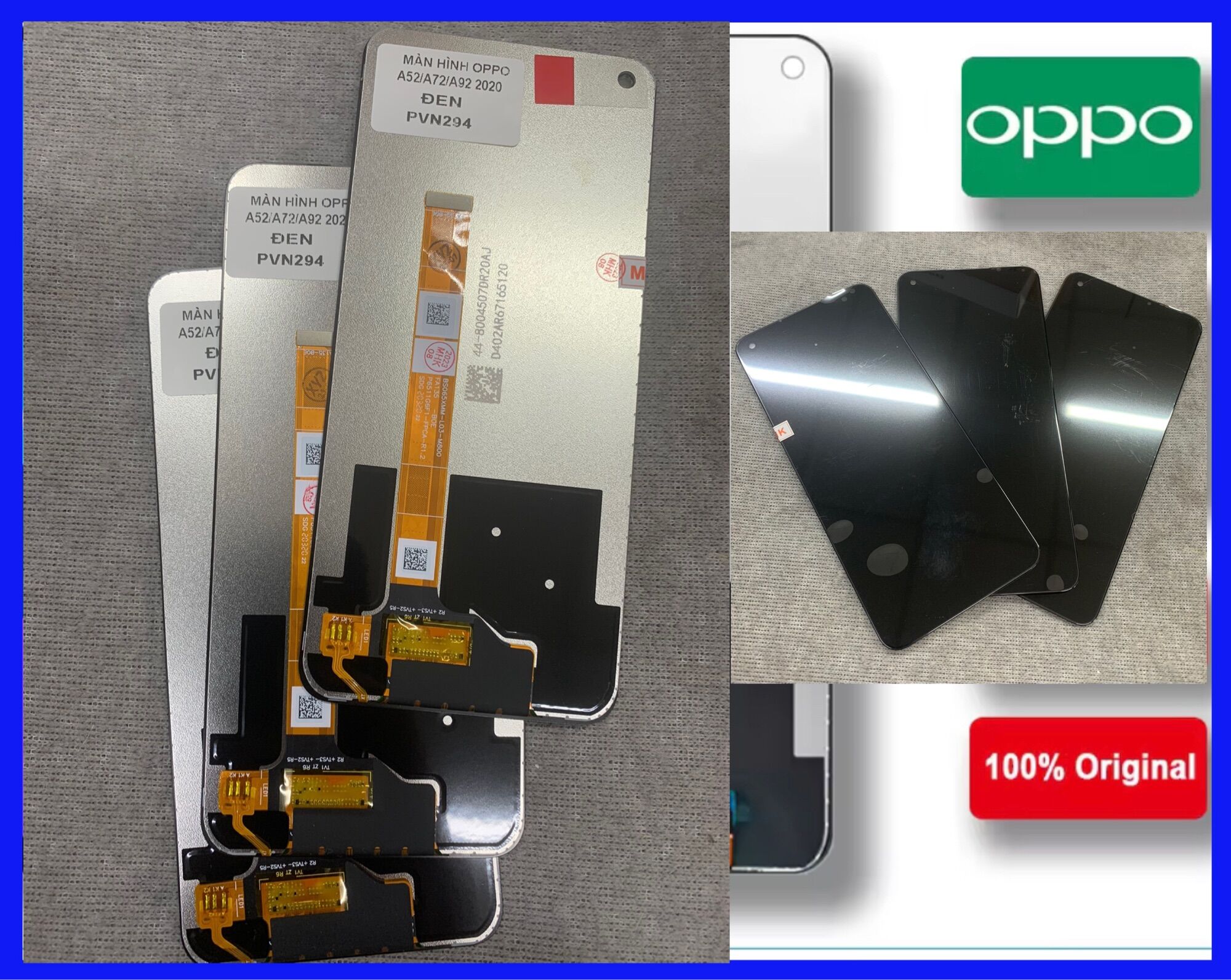 Màn hình oppo a52,a72,a92 dùng chung,zin new.