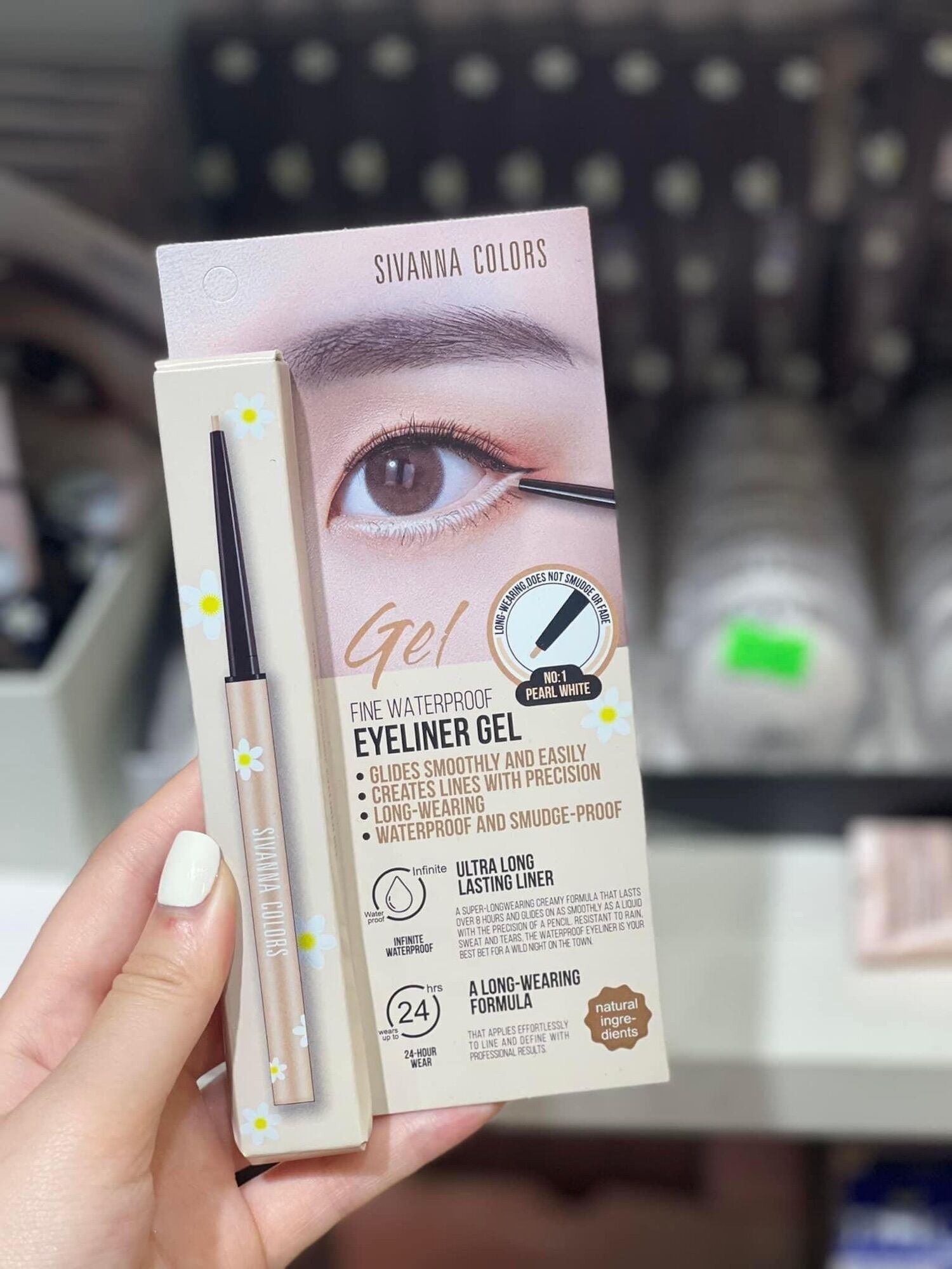 Bút Kẻ Mắt Sivanna Colors Eyeliner Thái