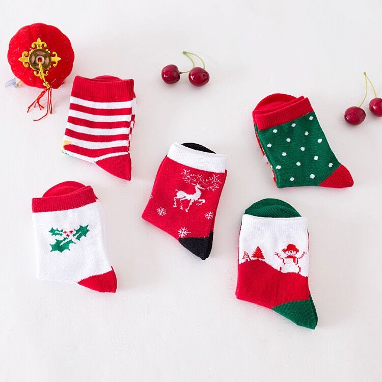 combo tất + hộp quà noel