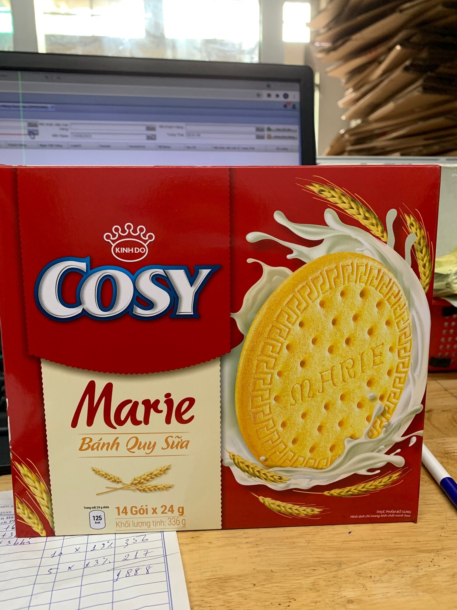 [HCM]Bánh Quy Cosy Marie 336g