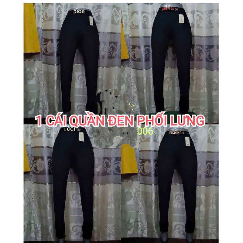 COMPO 5 CÁI QUẦN DÀI NỮ PHỐI LƯNG:TẶNG QUÀ