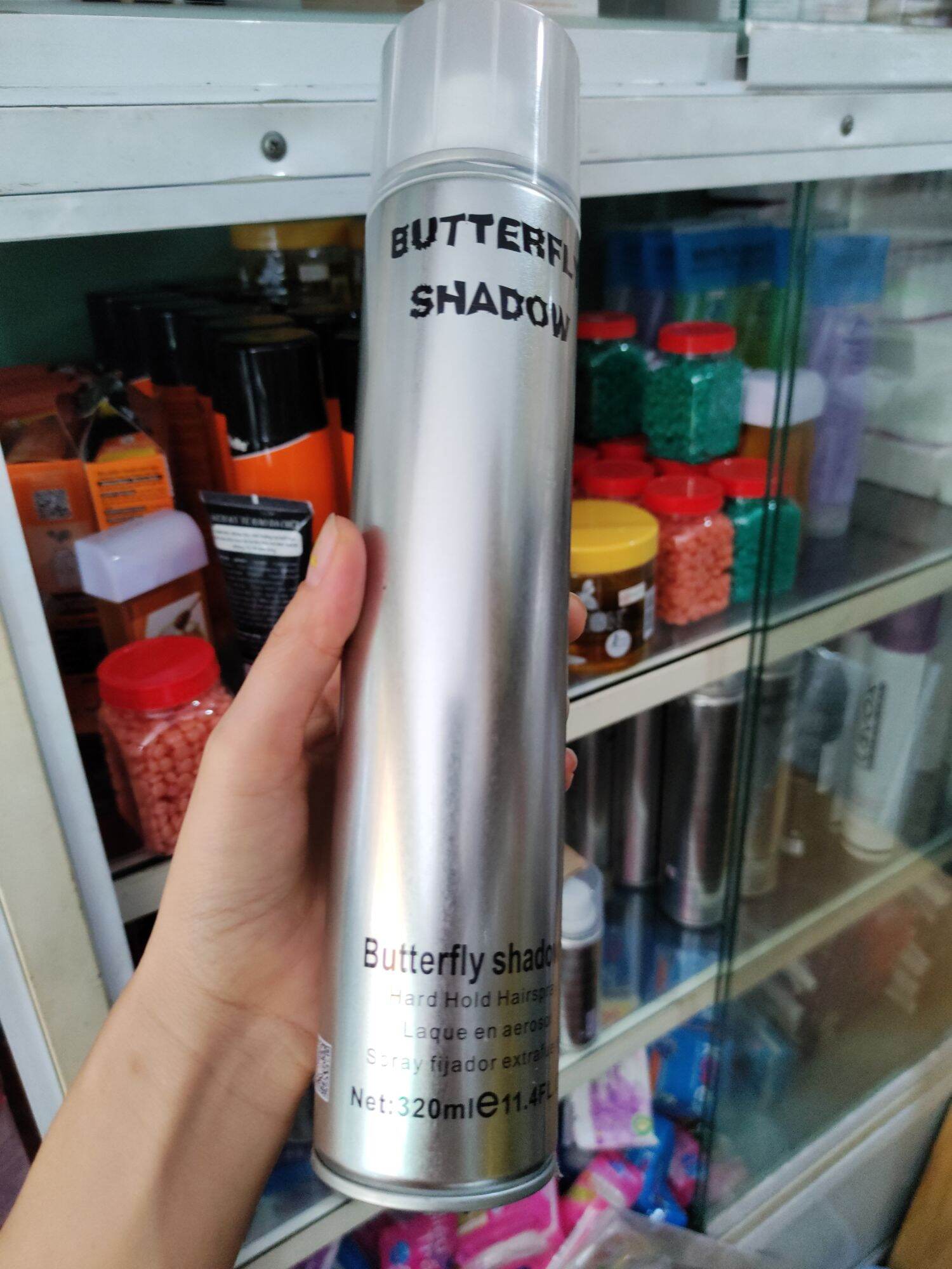 Keo xịt tóc giữ nếp butterfly shadow 320ml