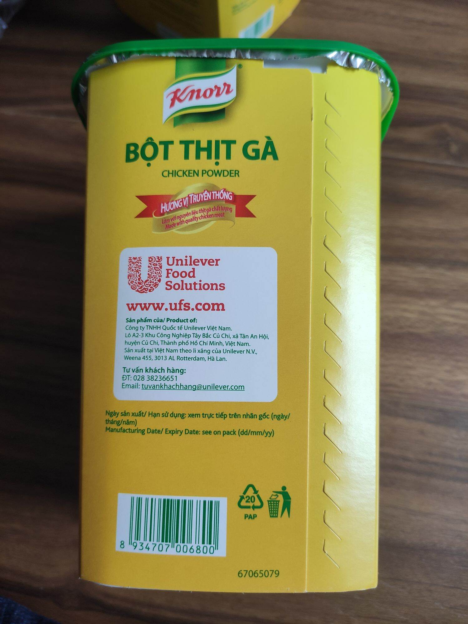 Bột Thịt Gà Knorr Hộp 1KG