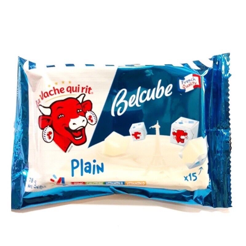 Hộp phô mai con bò cười Belcube 78g ( 15 viên )