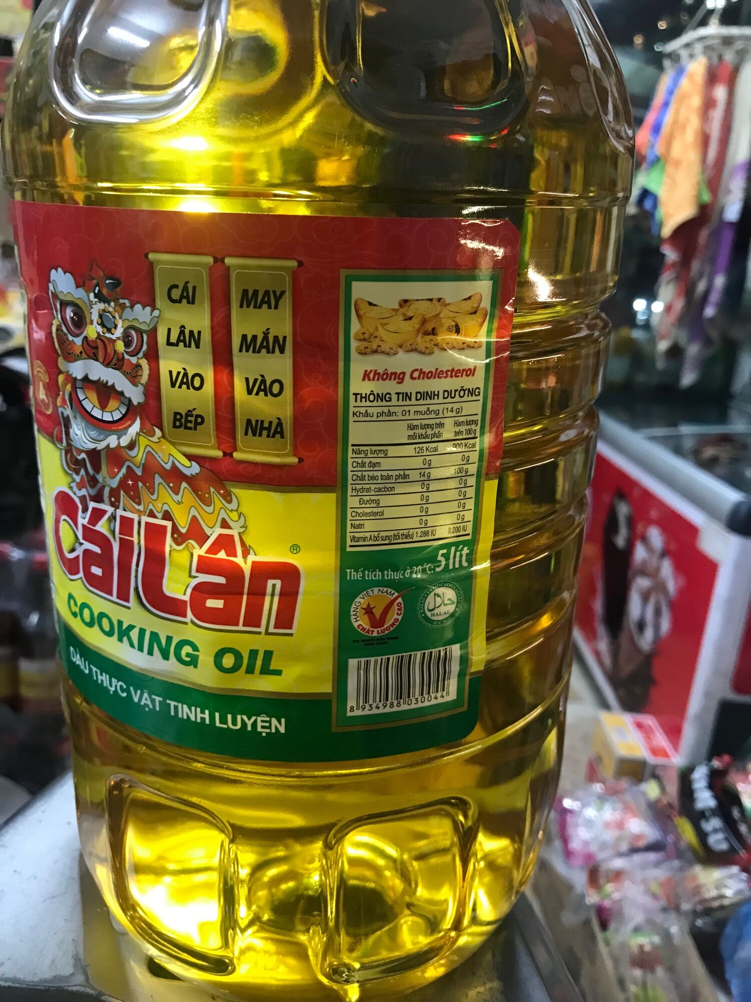 Dầu ăn cái lân 5l