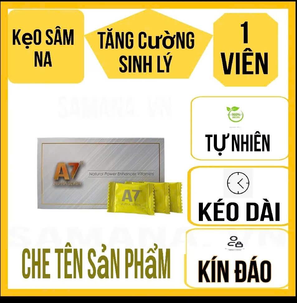 Kẹo A7 Anpha seven Chính Hãng Mỹ Kẹo A7 Mẫu Mới Nhất