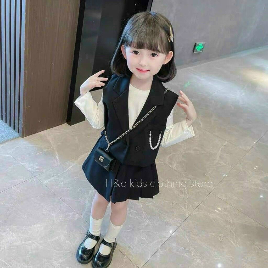 (SALE) Set ghile 3 chi tiết cho bé gái
