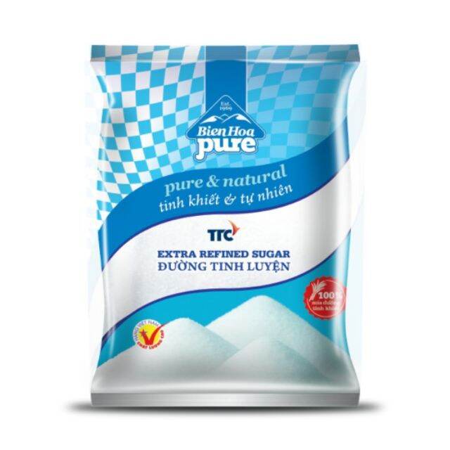 Đường Biên Hòa túi 1 kg - hàng mới date xa