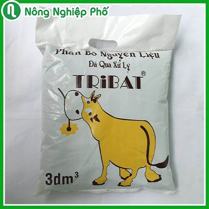 Phân bò nguyên chất Tribat 3 dm3