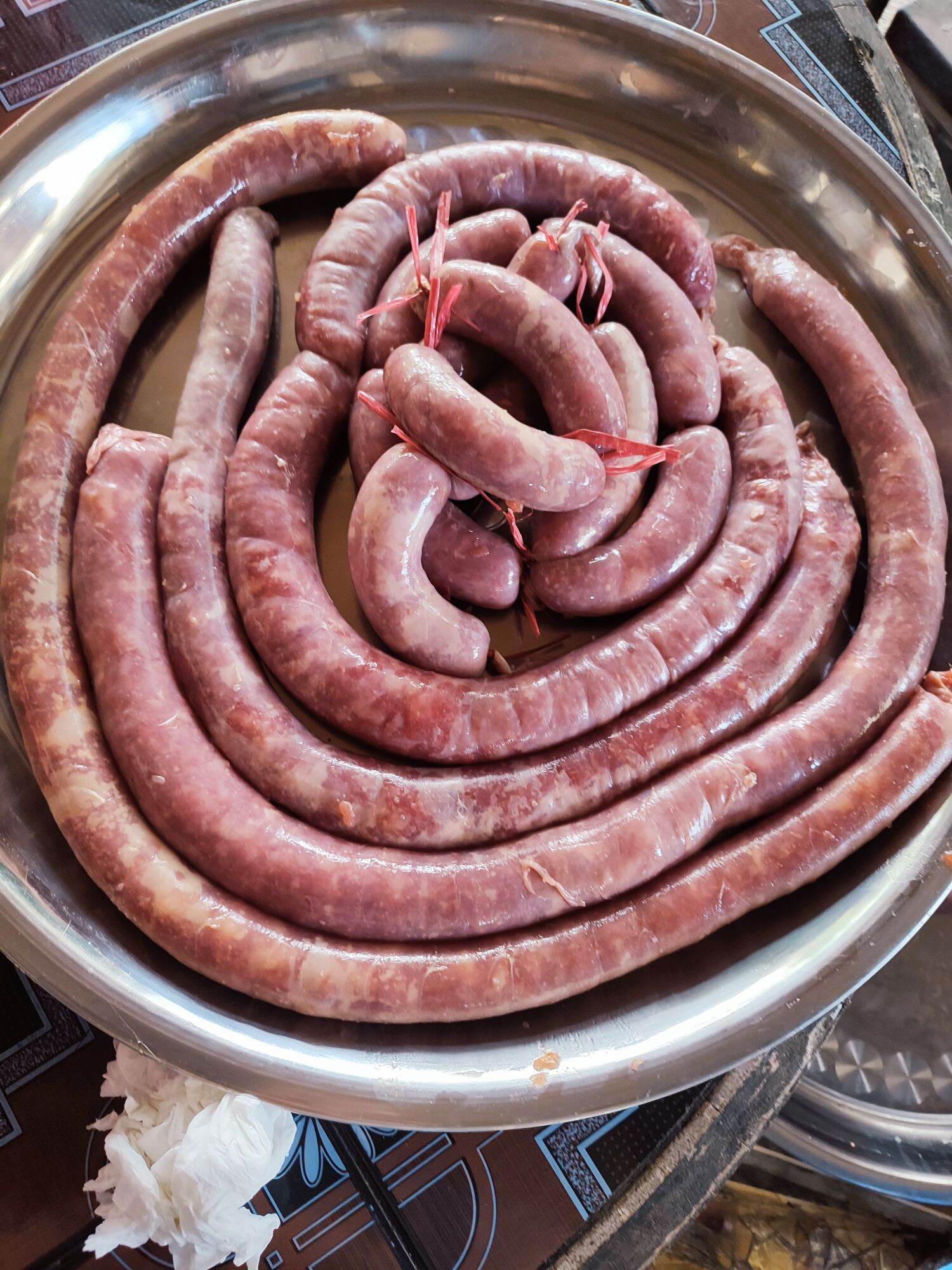 Muối đỏ làm lạp xưởng,pate trà vinh( gói 100gr)