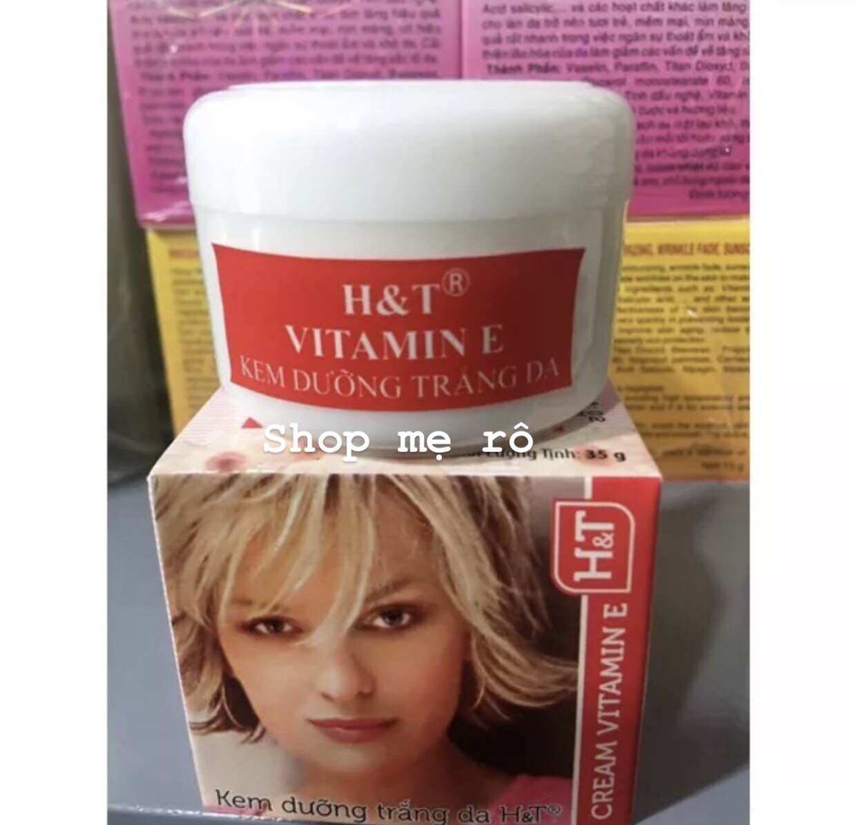 kem dưỡng trắng H&T (trộn kem)
