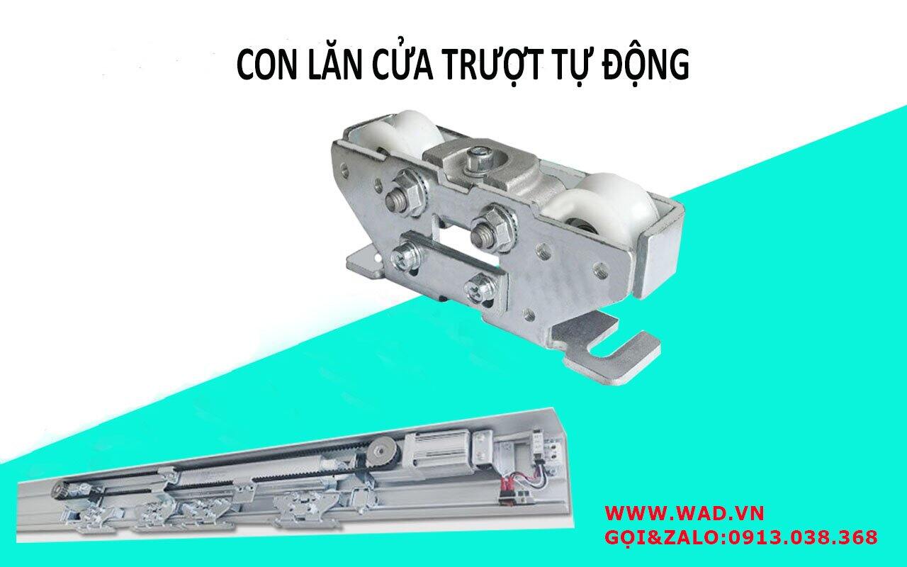 Con lăn cửa trượt tự động
