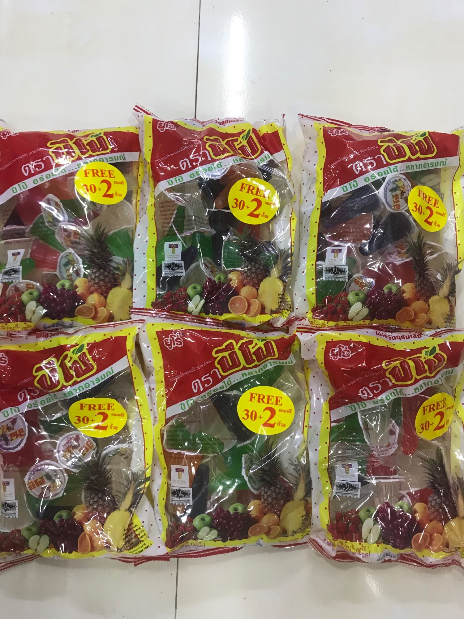 Thạch trái cây thái lan
