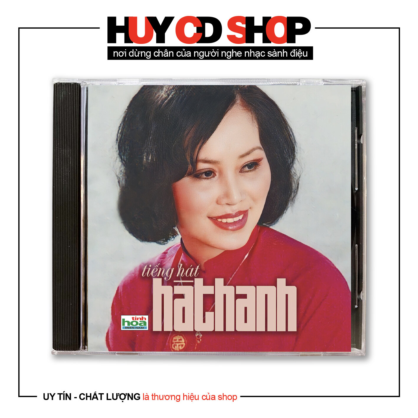 Đĩa cd tiếng hát hà thanh nhạc sang trữ tình đĩa lòng trắng chất lượng cao âm thanh chuẩn huy cd shop