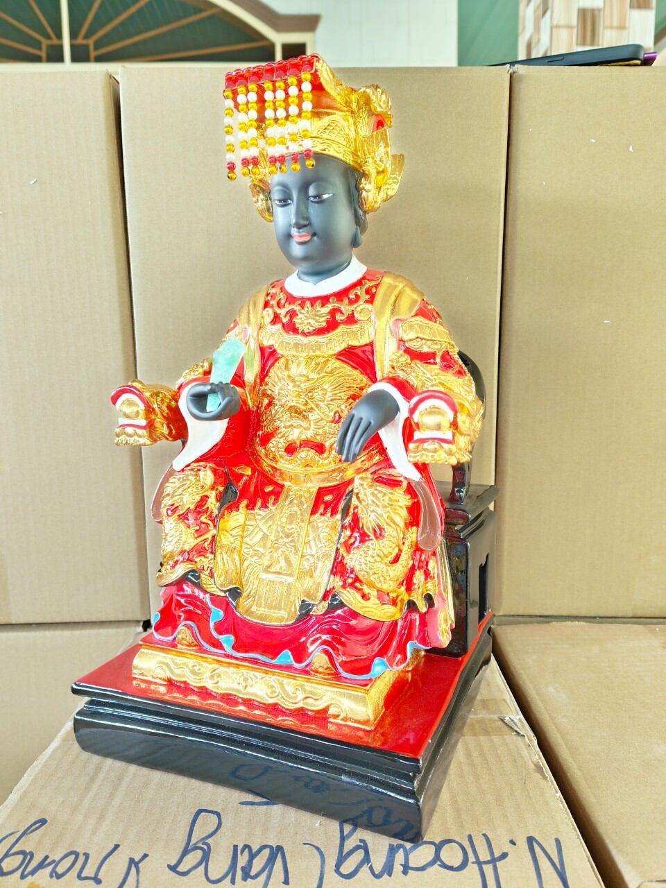 Tượng Linh Sơn Thánh Mẫu cao 40cm