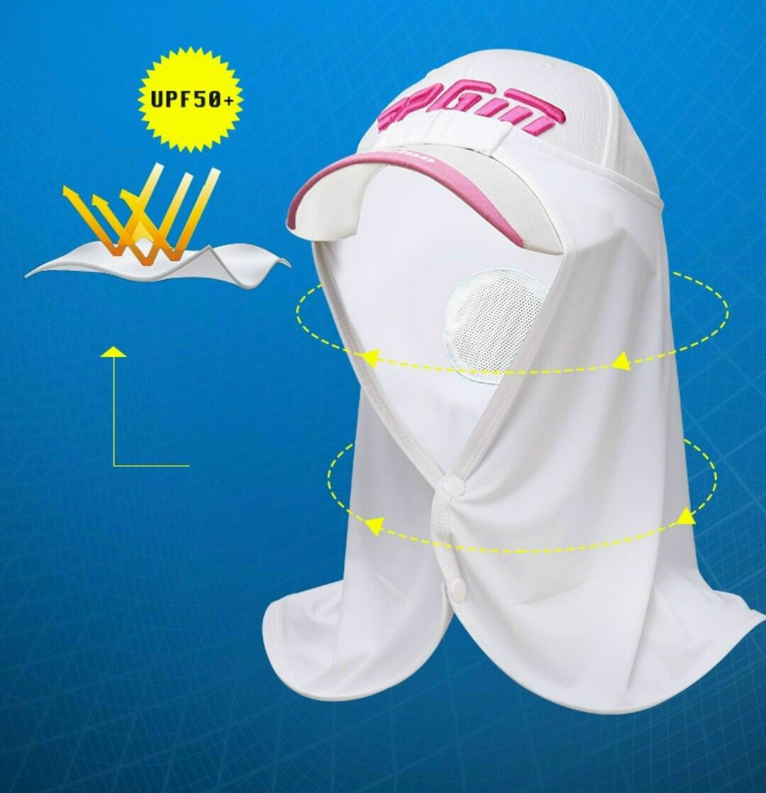 Khăn trùm chống nắng - Chất liệu vải thun co giãn