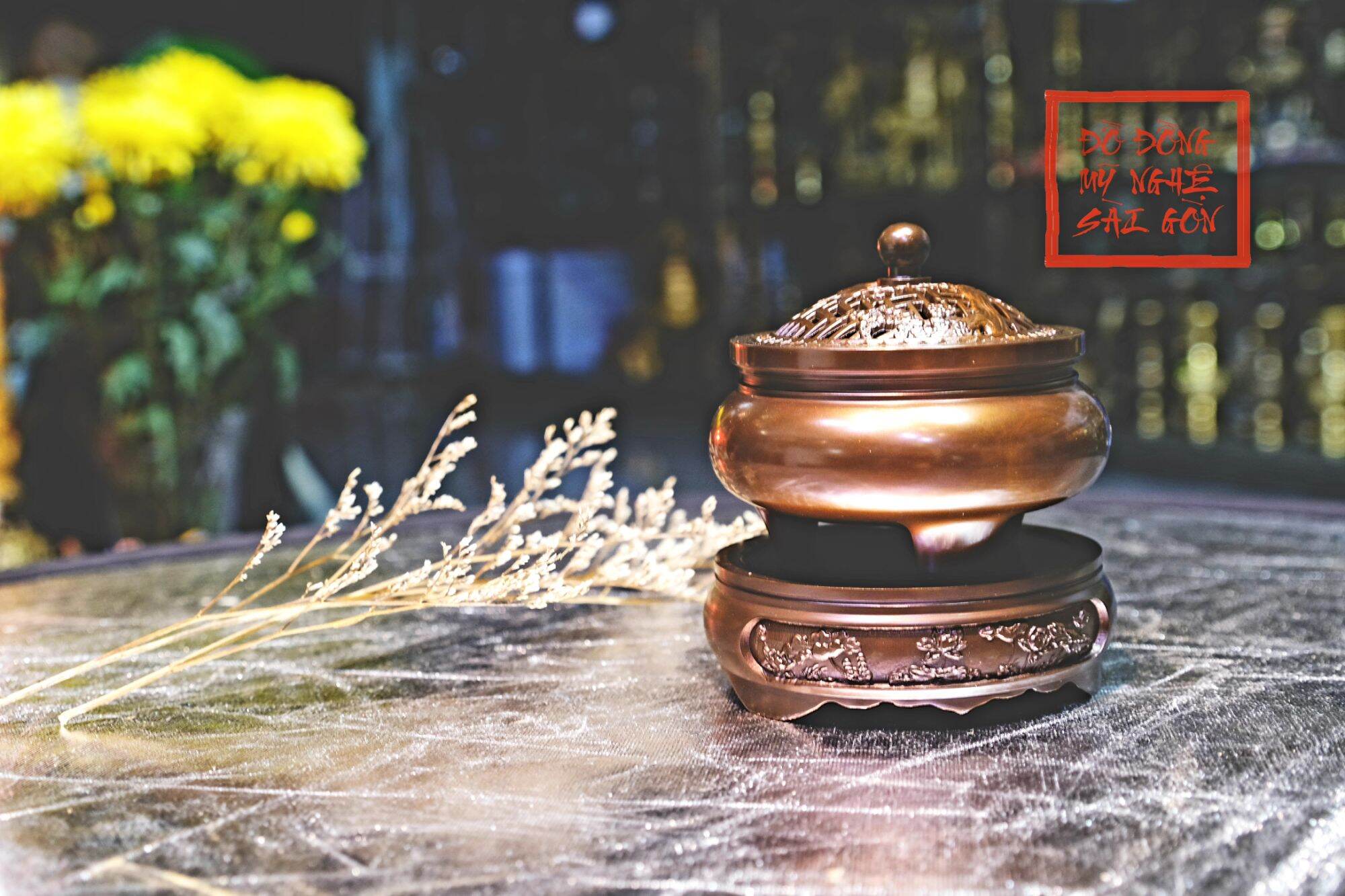 Lư Xông Trầm Bằng Đồng Cao Cấp