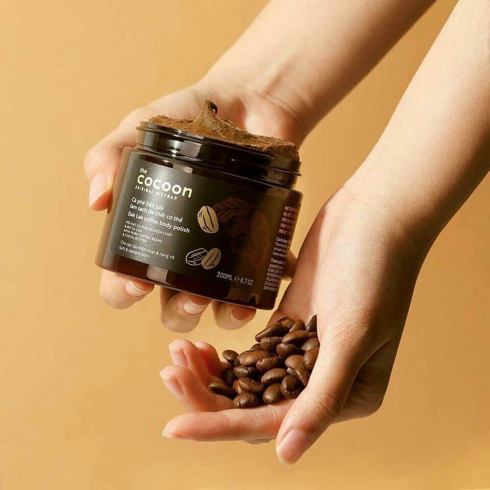 tẩy tế bào chết cafe
