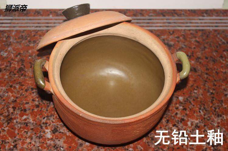Nồi gốm sứ nồi đất dung tích lớn nồi gốm sứ nồi đất cỡ lớn nồi hầm canh nồi đất sét dưỡng sinh kiểu cũ