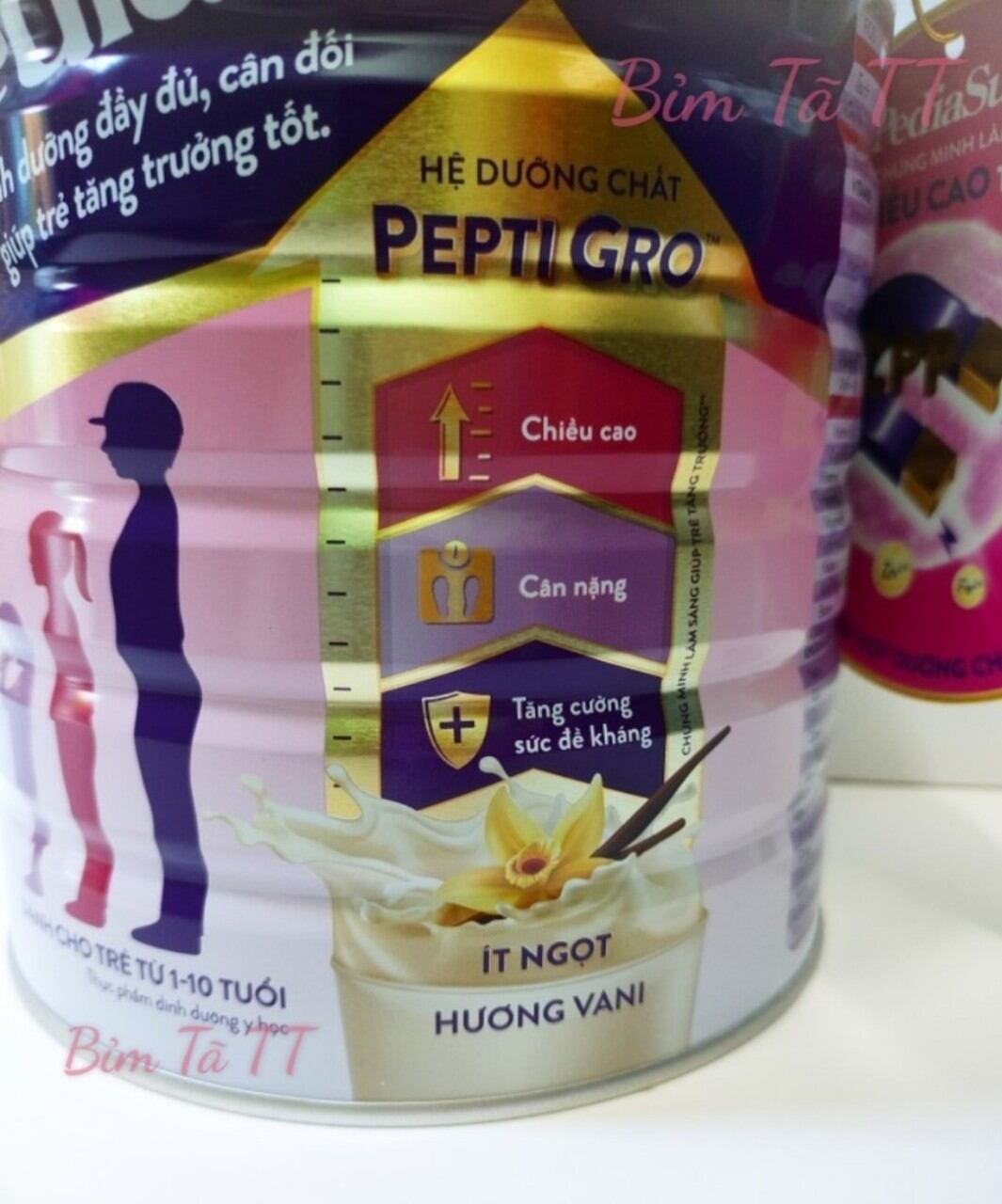 Sữa Pediasure CPP ÍT NGỌT 1kg6/1,6kg date mới 2025