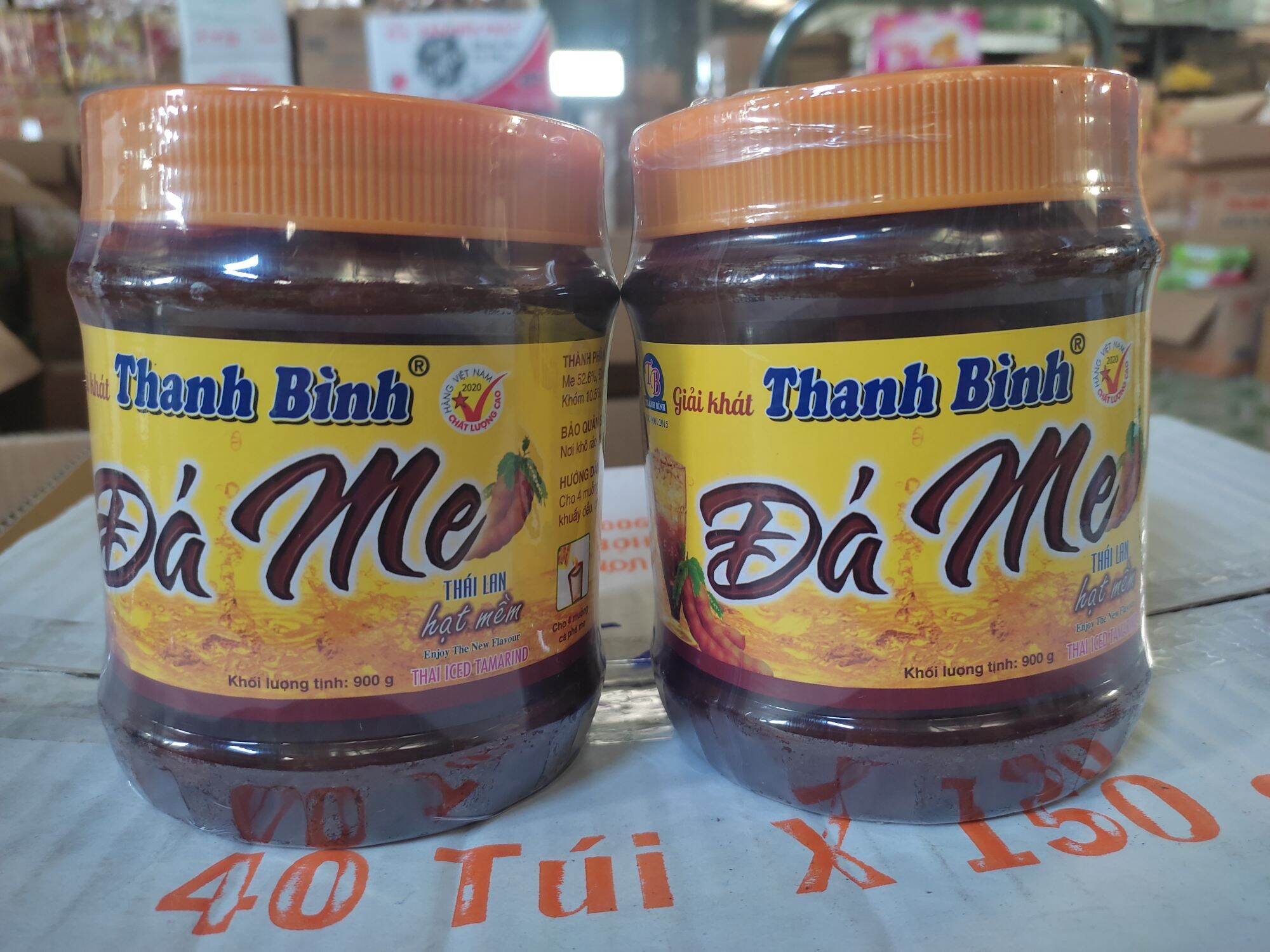 Đá me hạt mềm Thanh Bình hủ 900g