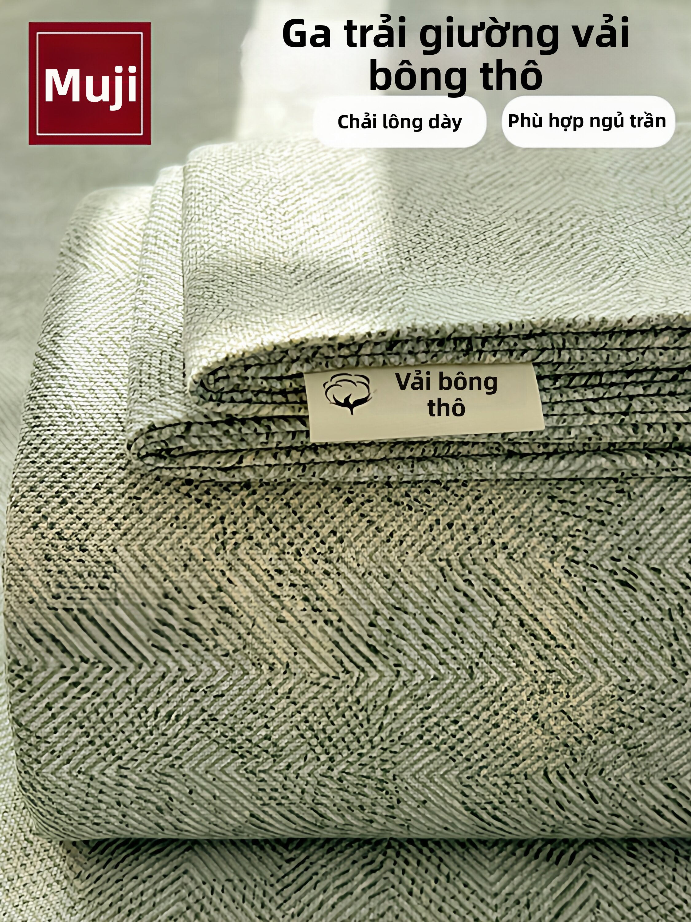 WUYINLIANGPIN | Durable Thick Pure Cotton Bed Sheet Giá  844,000 Đồng*Miễn phí vận chuyển