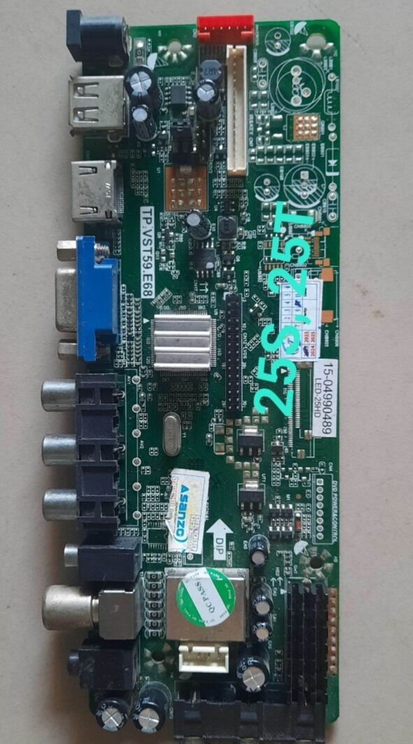 Bo mạch tivi ASANZO 25S 25T
