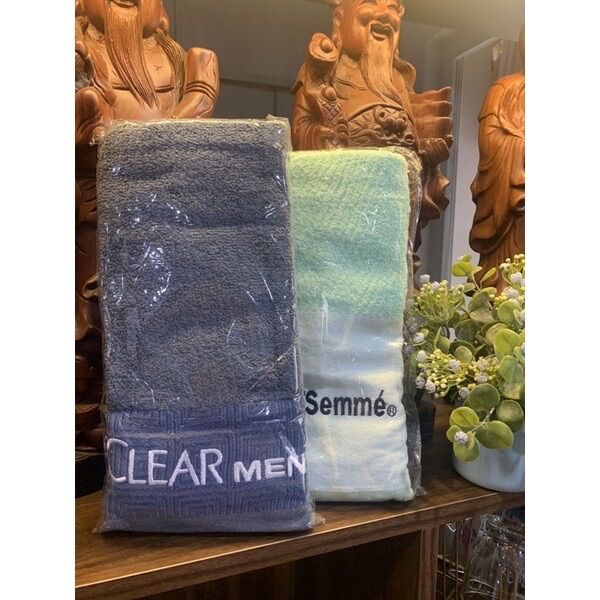 Clear Men Cotton Bath Towel 35-1.2m