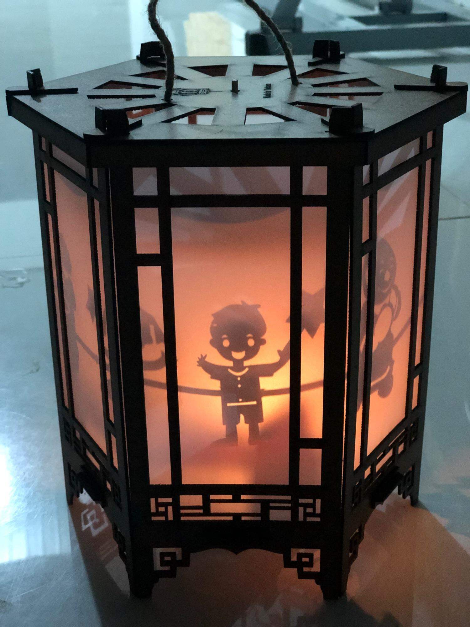 Lồng đèn kéo quân Handmade