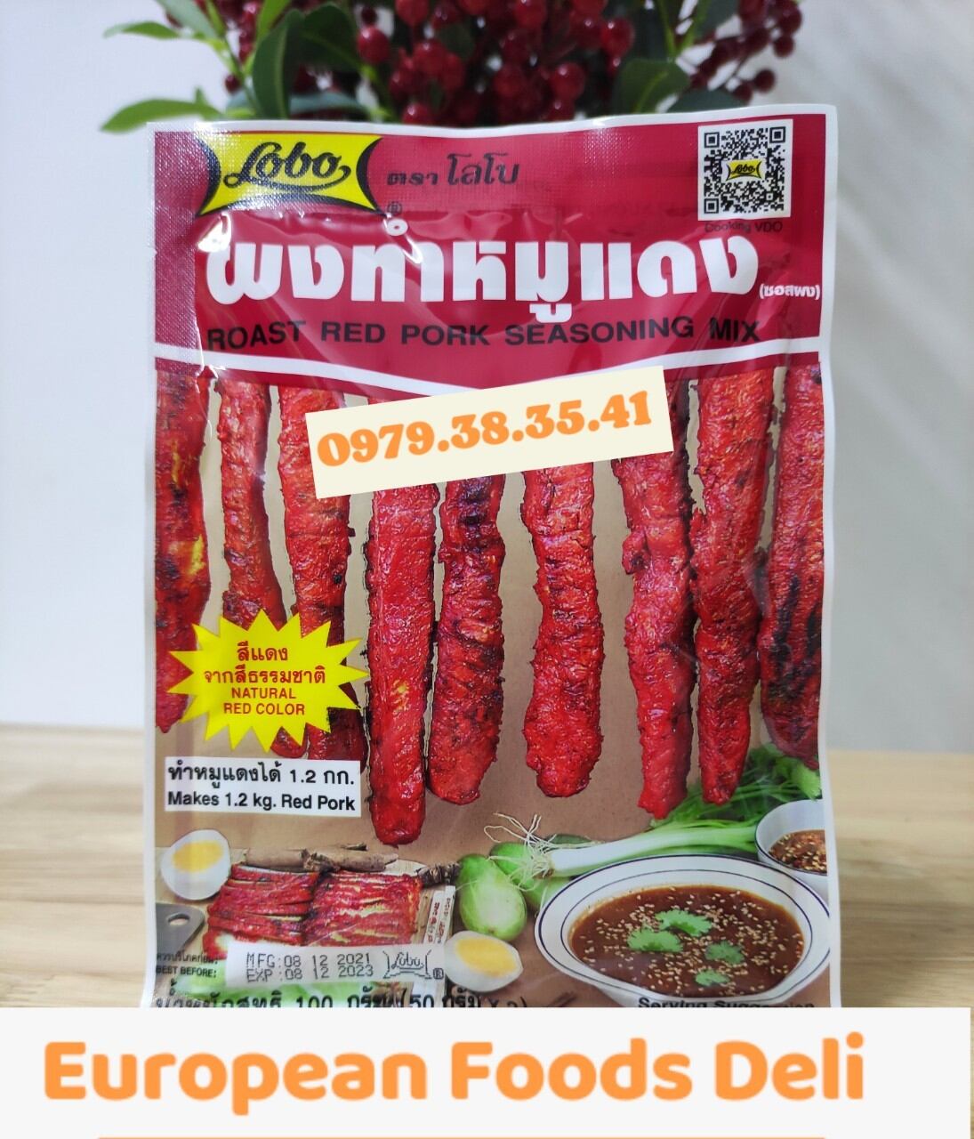 Bột gia vị làm món thịt xá xíu lobo