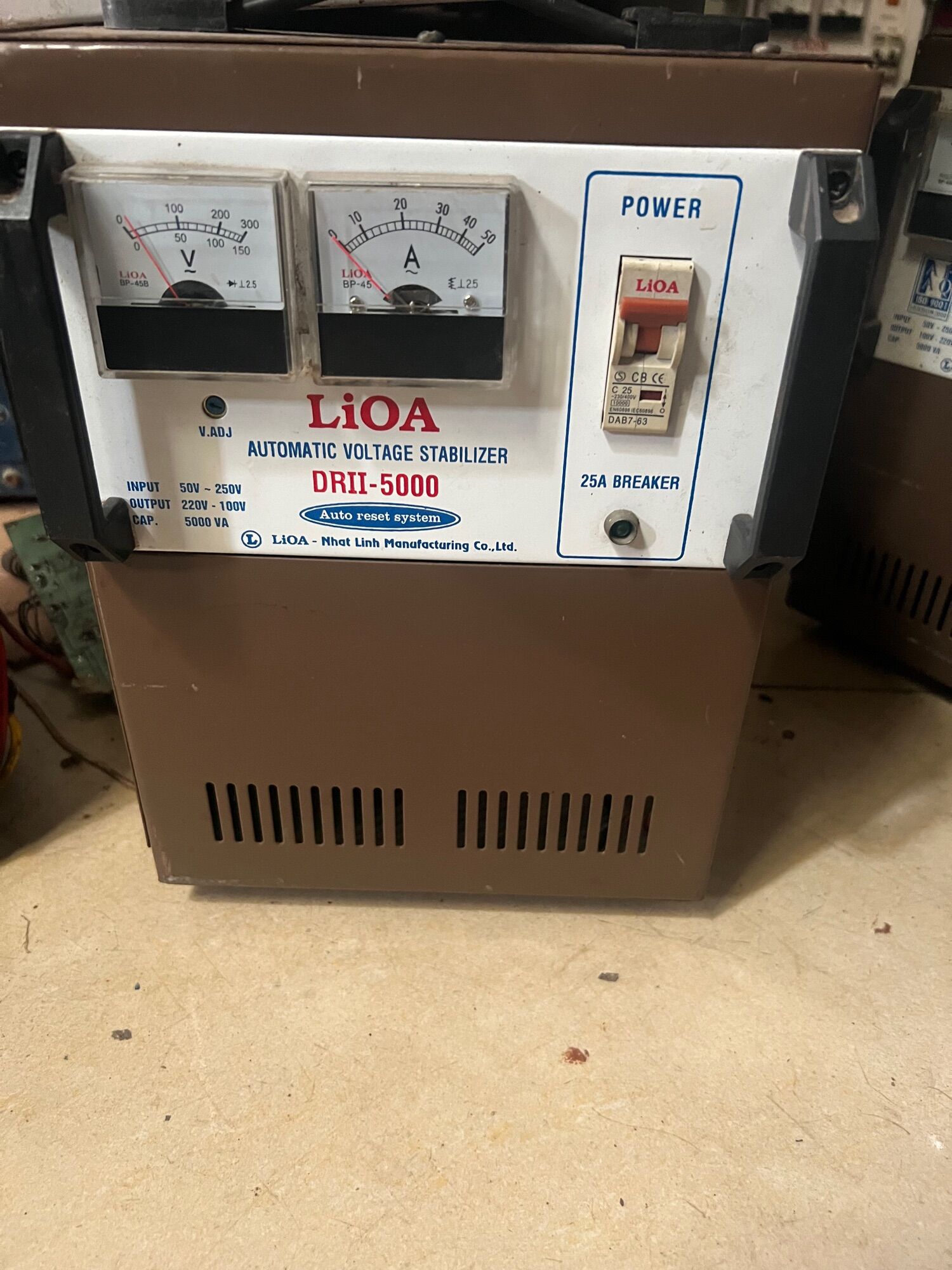 Ổn áp 5kv dải 50 và 90