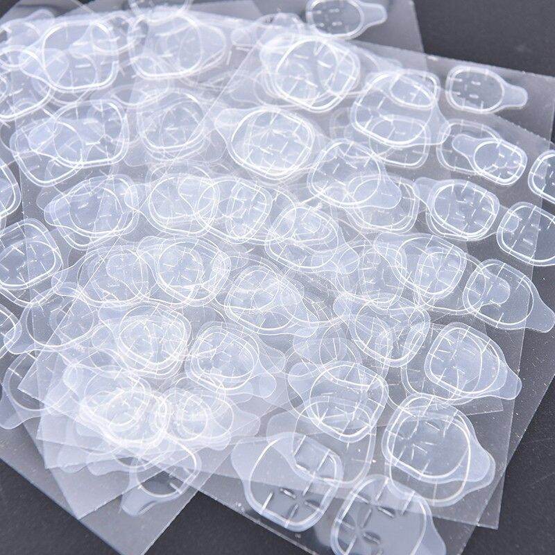Bộ 24 miếng keo dán móng tay bằng silicone