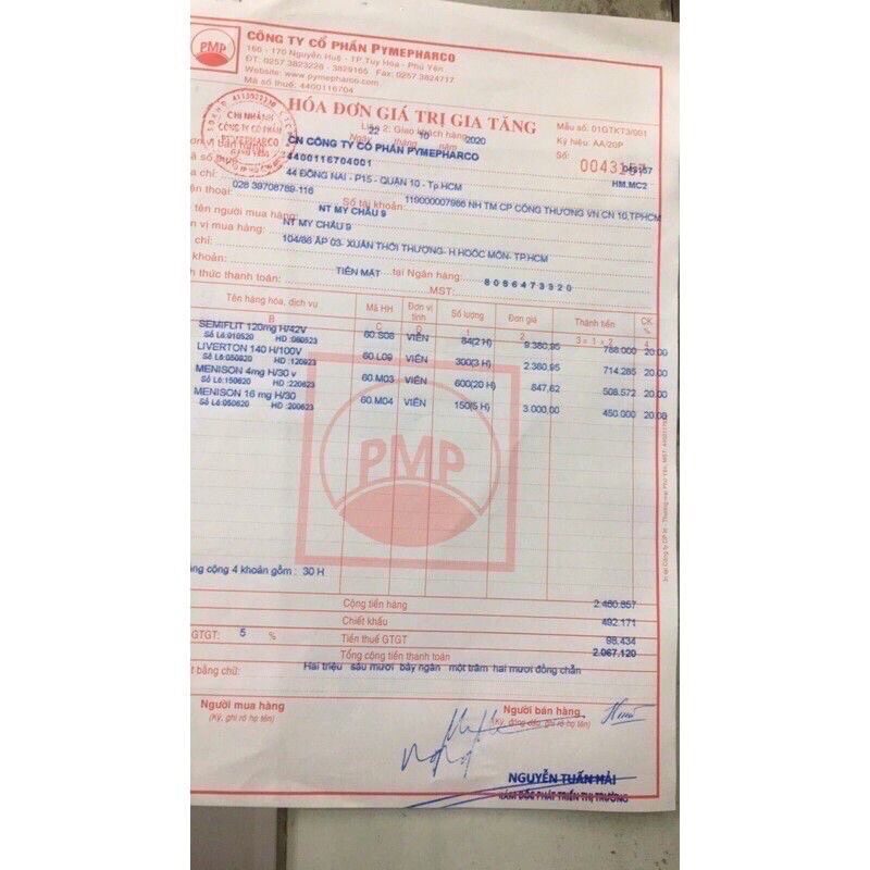 Memoren hộp 60 viên