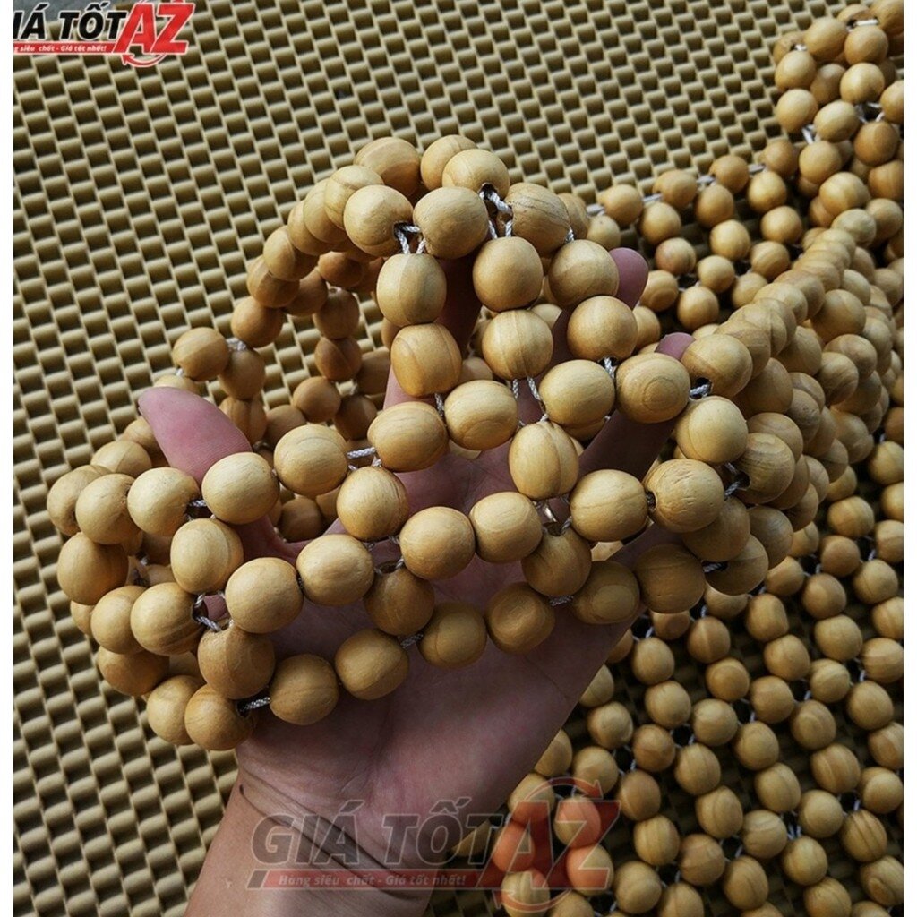 Lót ghế hạt gỗ thông -Bền đẹp thoáng mát