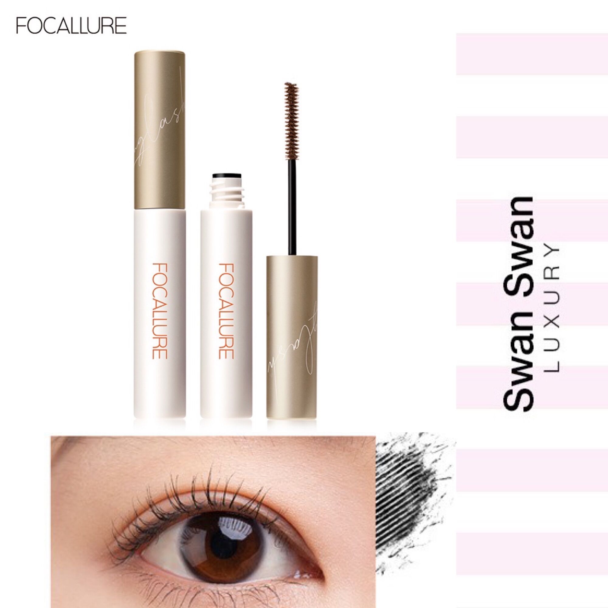 Mascara Focallure Chuốt Mi 360 Dày Cong