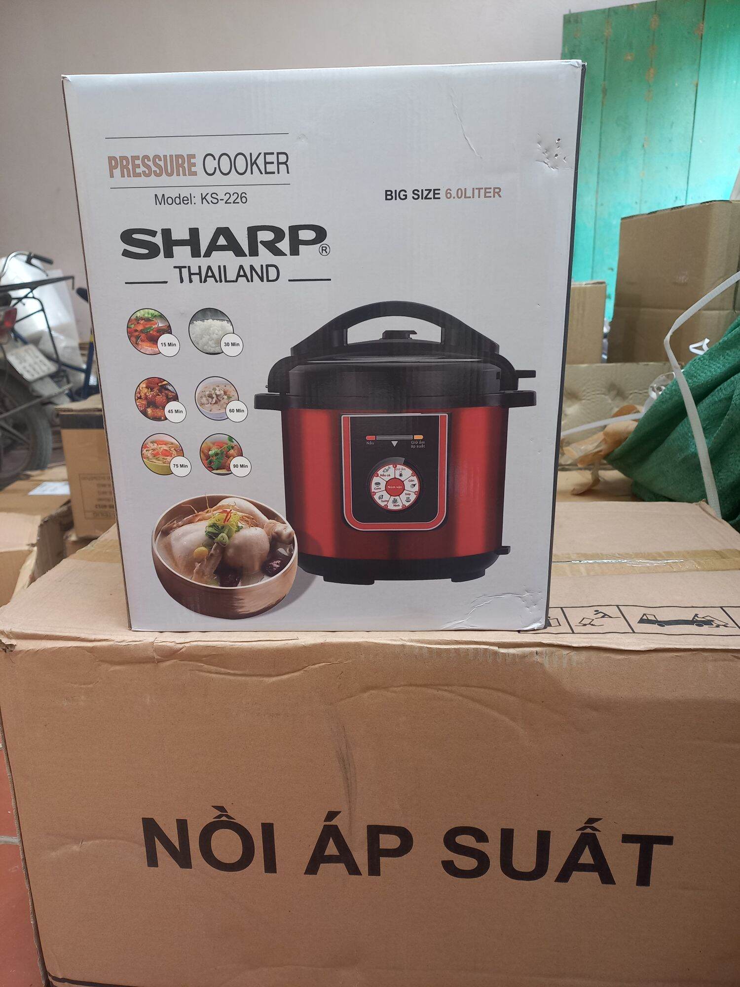 Nồi áp suất điện đa năng 6L SHAAPP - - 34656