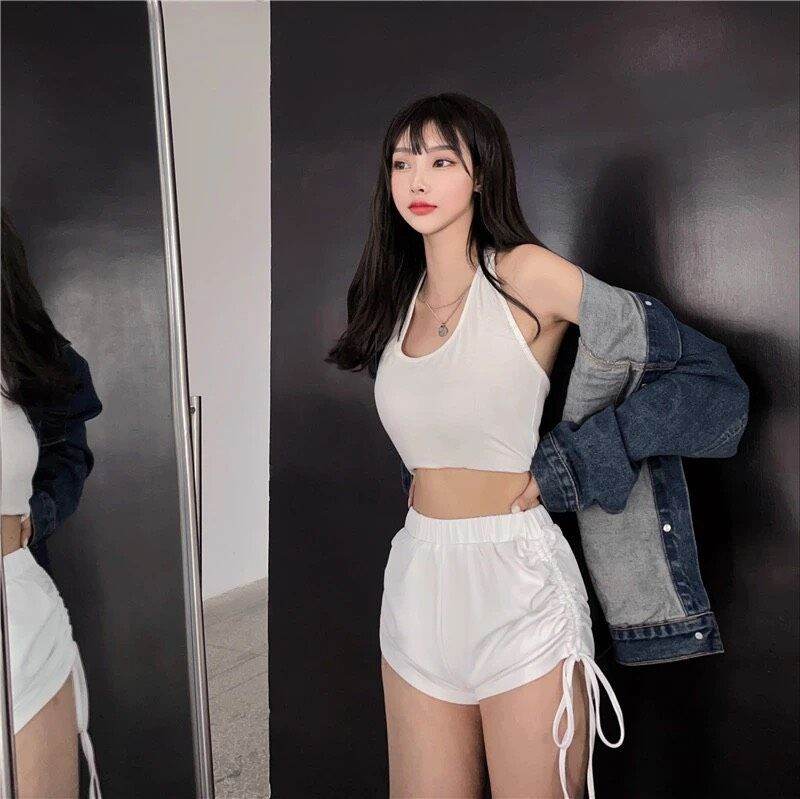 SÉT YẾM TRÒNG CỔ VÀ QUẦN RÚT DÂY S7👖