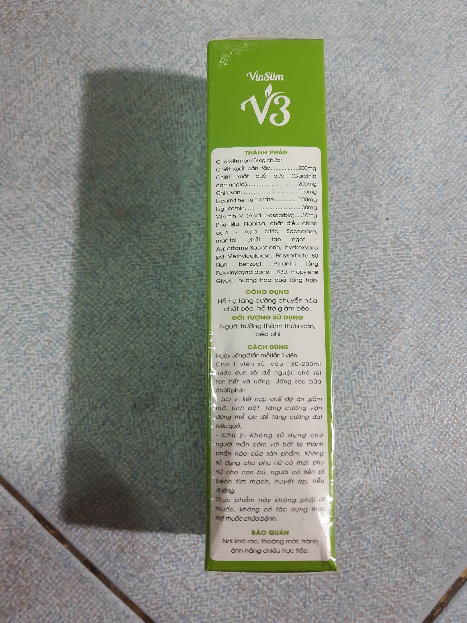 VIÊN SỦI UỐNG GIẢM CÂN / VinSlim V3