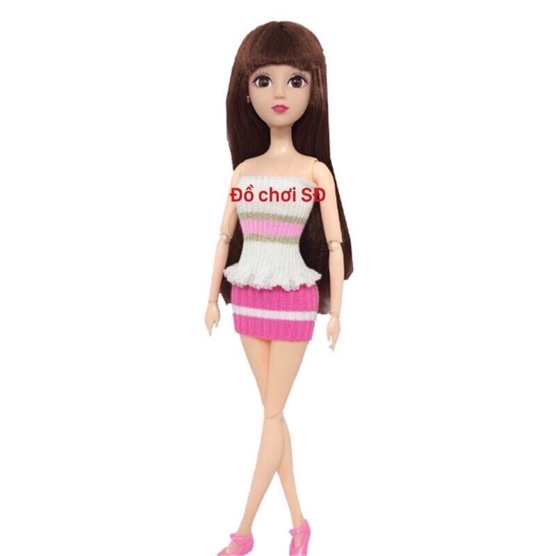 Đầm len búp bê 30 cm