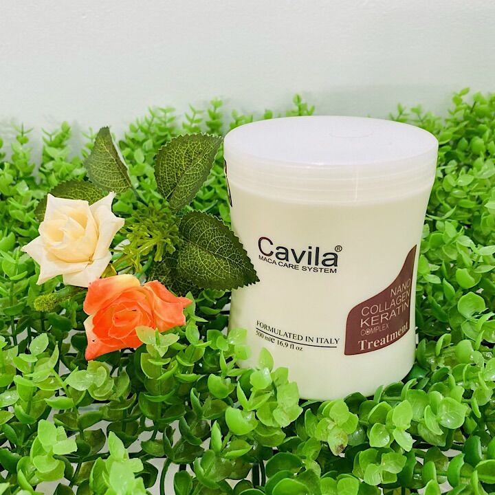 [CHÍNH HÃNG] HẤP DẦU SIÊU MƯỢT, SIÊU PHỤC HỒI TÓC CAVILA COLLAGEN MACCA