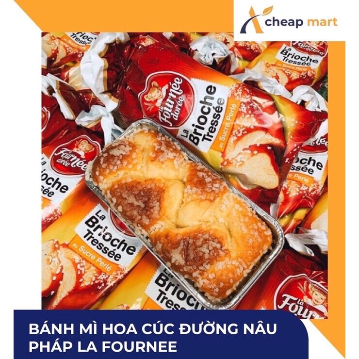 Bánh mì hoa cúc Pháp đường nâu LA FOURNEE 400g
