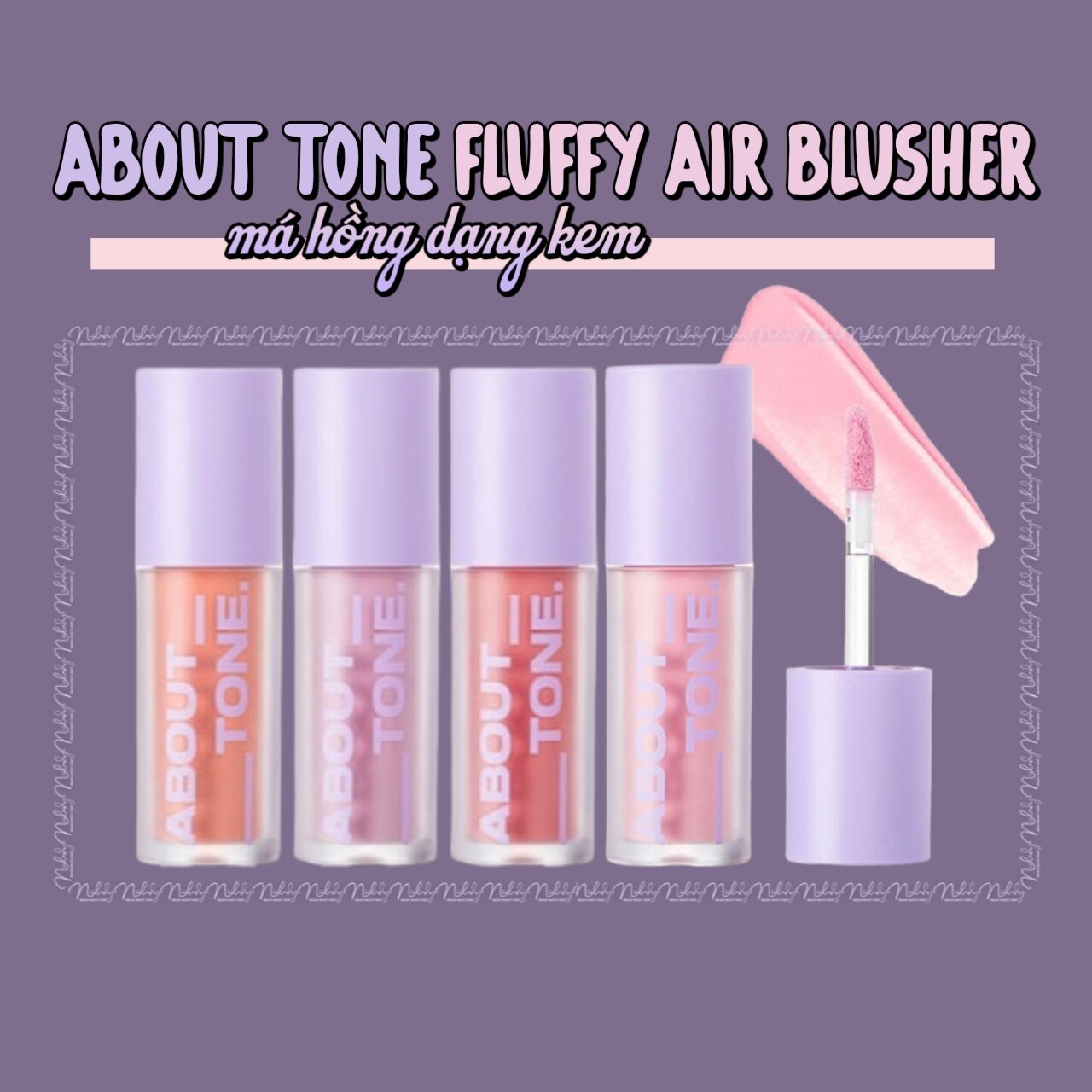 Má hồng About Tone Fluffy Air Blusher