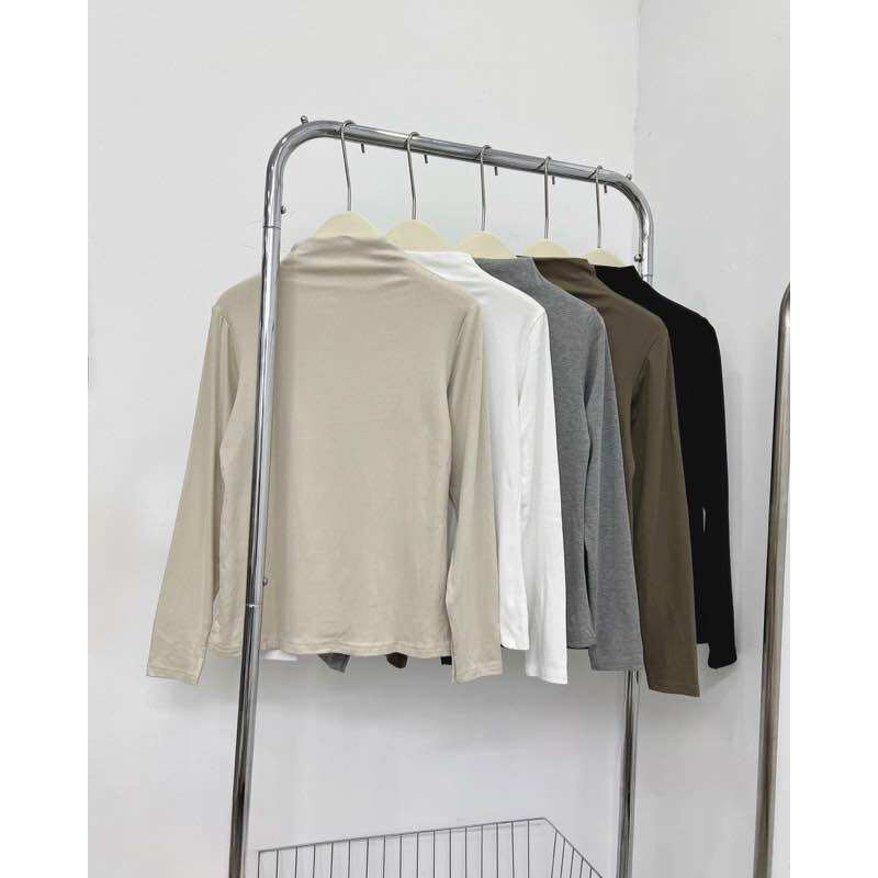 Áo thun dài tay cổ leo 3 phân the.sweaterweather TSW