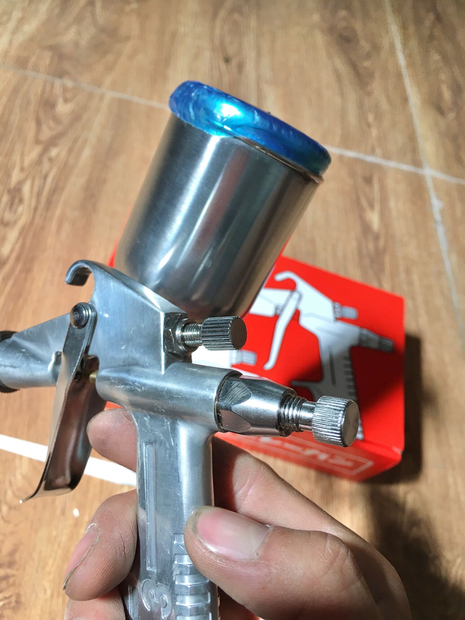 Phun sơn chi tiết K3 ( béc 0.6mm )