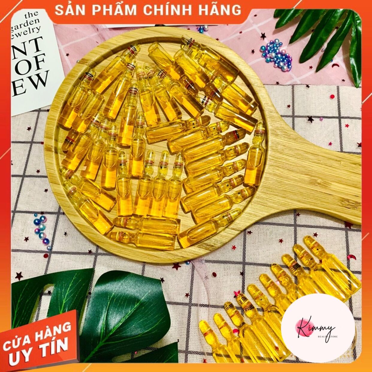 Lẻ ống nước vàng và ống nước đỏ pha kem