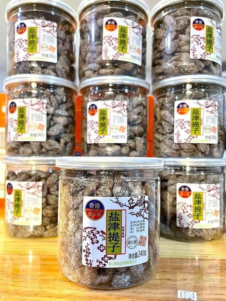 🍇🍇 nho xí muội đài loan 🍇hũ 240gr