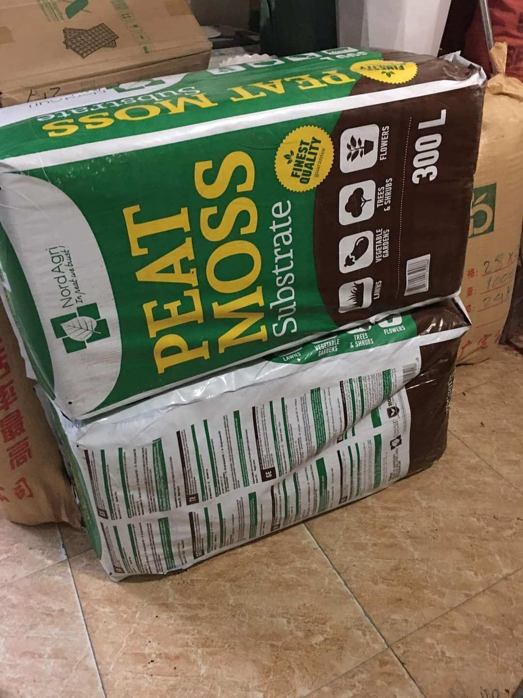 Mùn Hữu Cơ peat moss Cao cấp thêm 10%Đá perlite