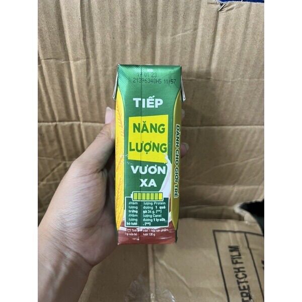 Combo 3 hộp sữa Milo lúa mạch có đường 210ml