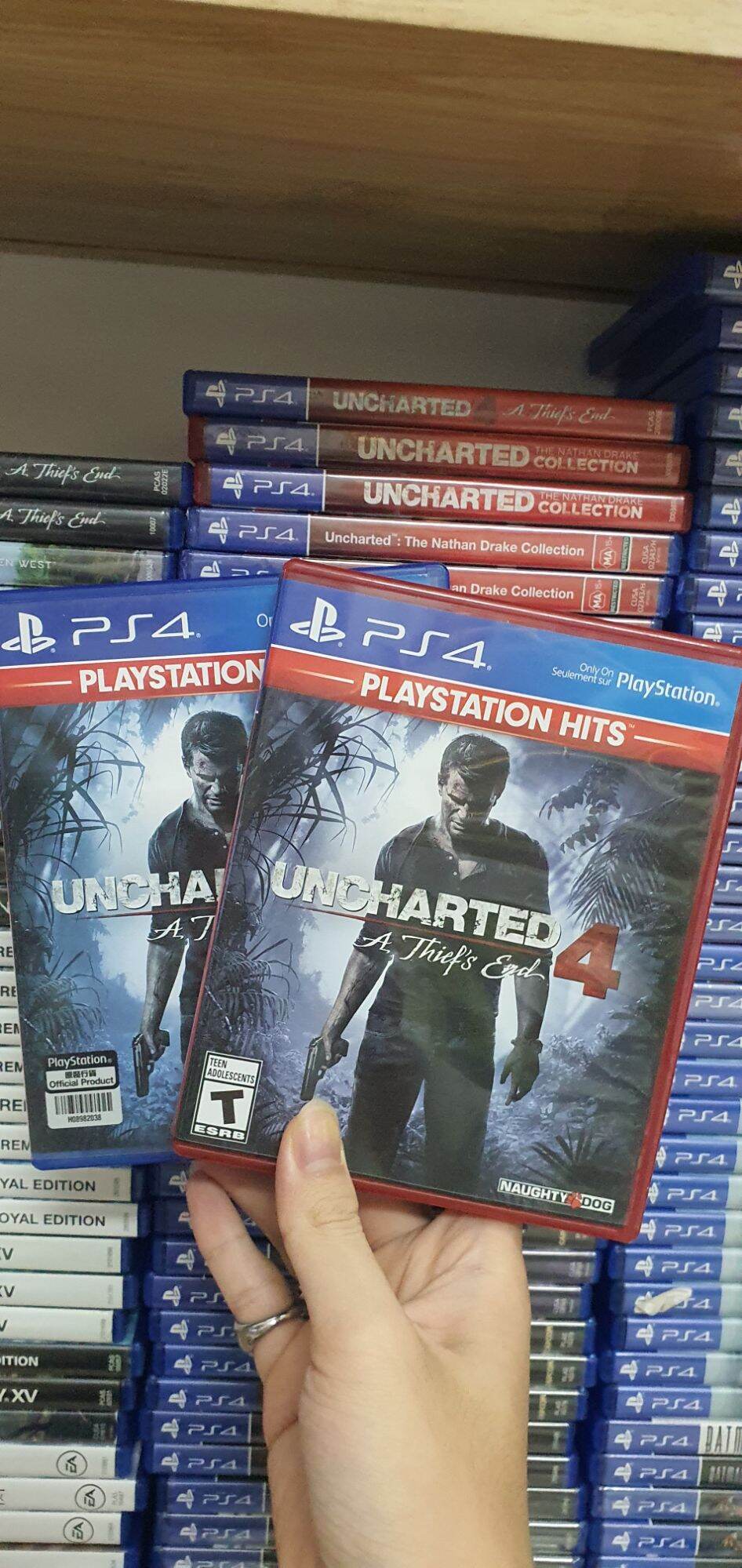 đĩa ps4 uncharted 4 a thief's end ( 2nd )